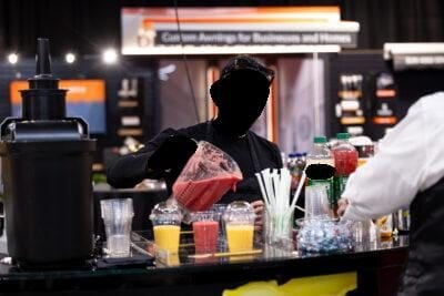 Signature hot buffet at TST Expo