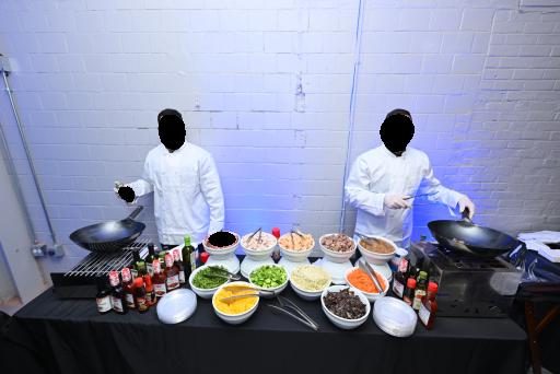 Signature hot buffet at TST Expo