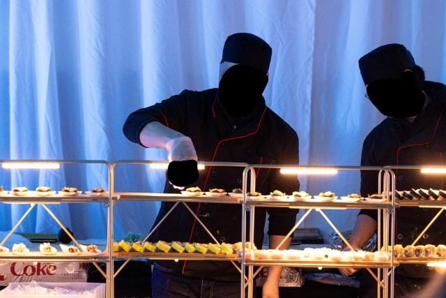 Signature hot buffet at TST Expo