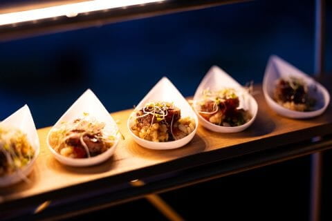 Signature hot buffet at TST Expo