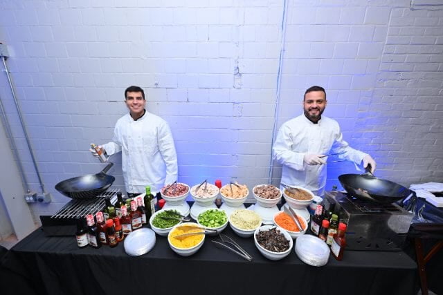 Signature hot buffet at TST Expo